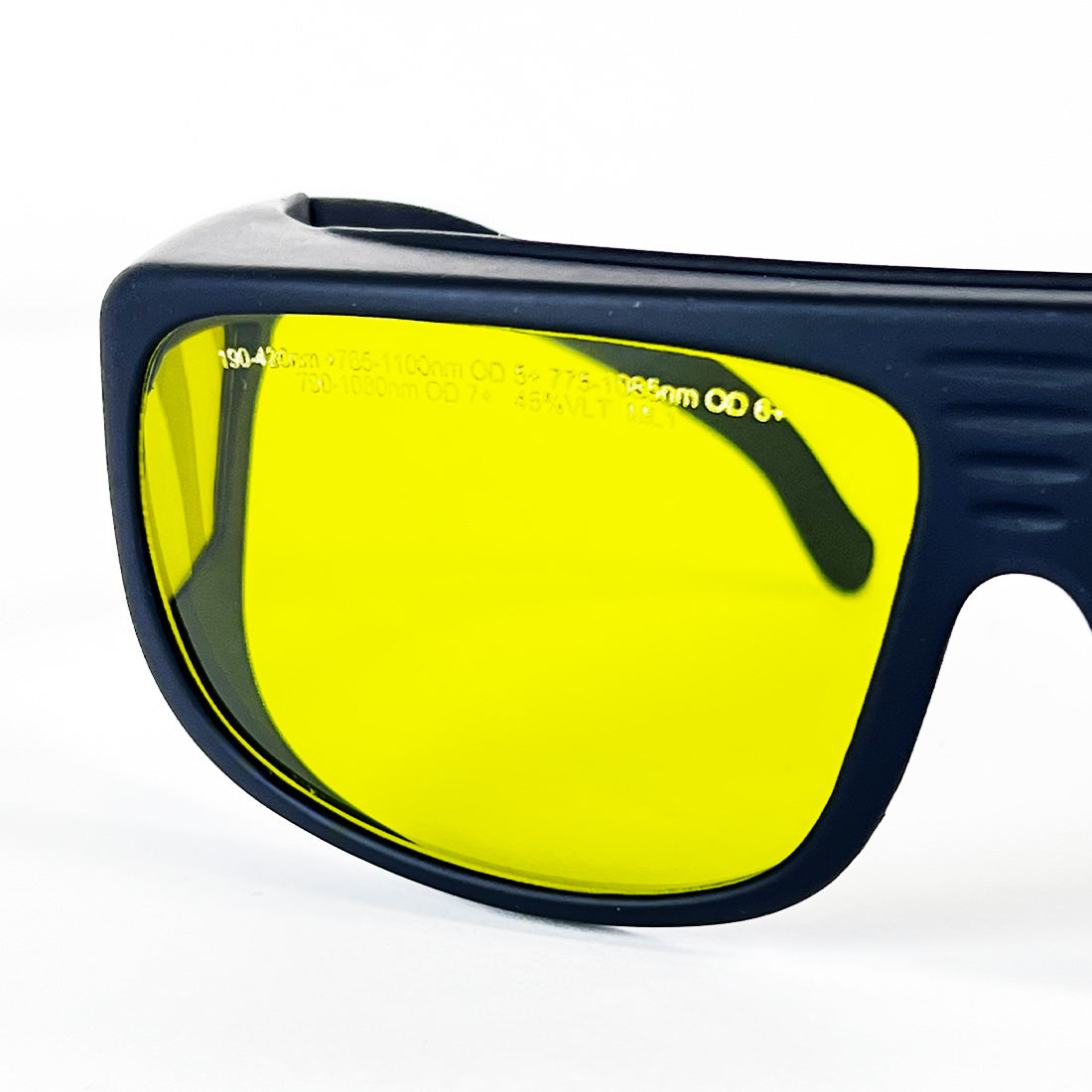 Clear + Brilliant Pelo Laser Operator Eyewear Safety Glasses NoIR Yellow/Green Protective