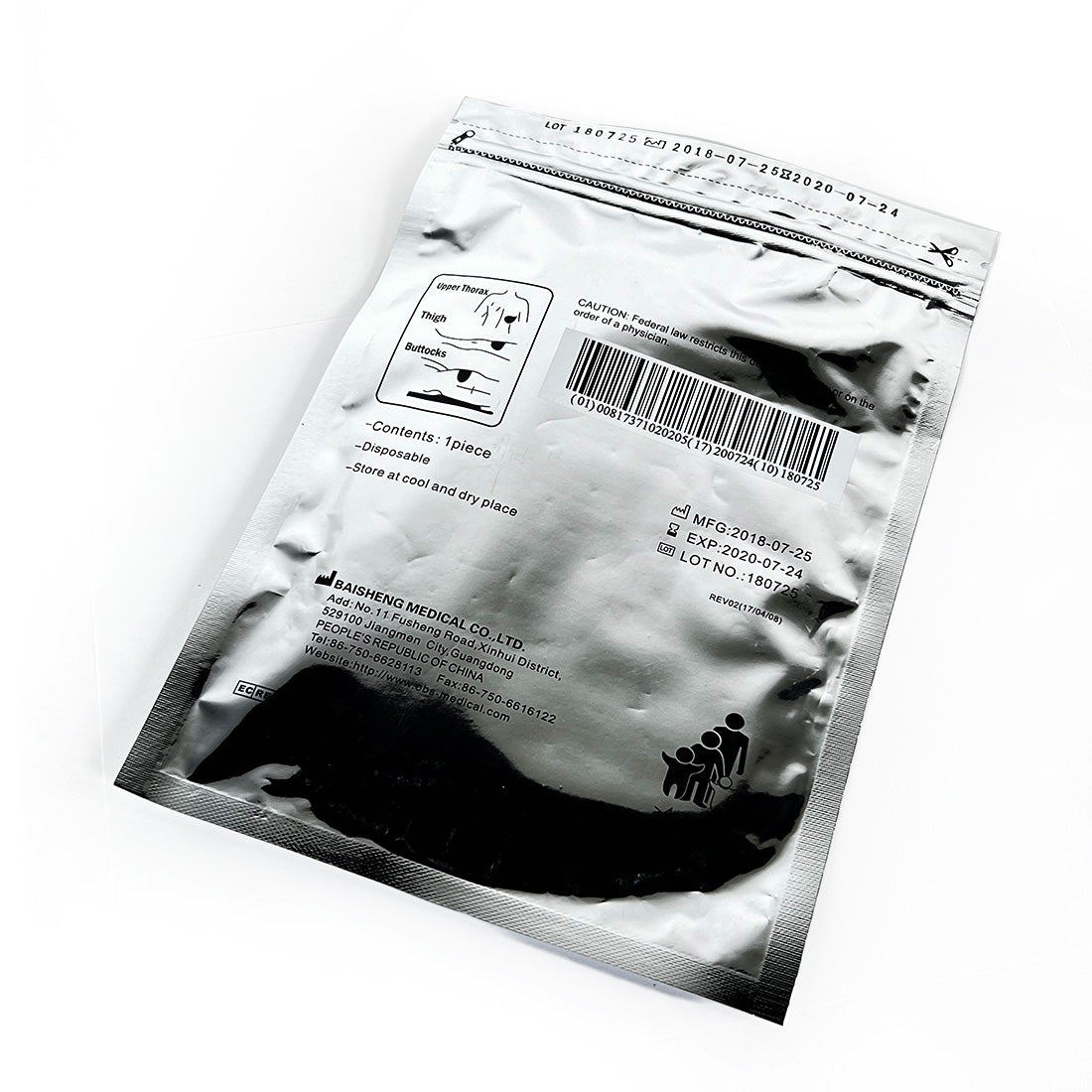 THERMI Disposable Dispersive Electrosurgical Pads 2130AC Exp 07/24/22 (x3 Pcs)