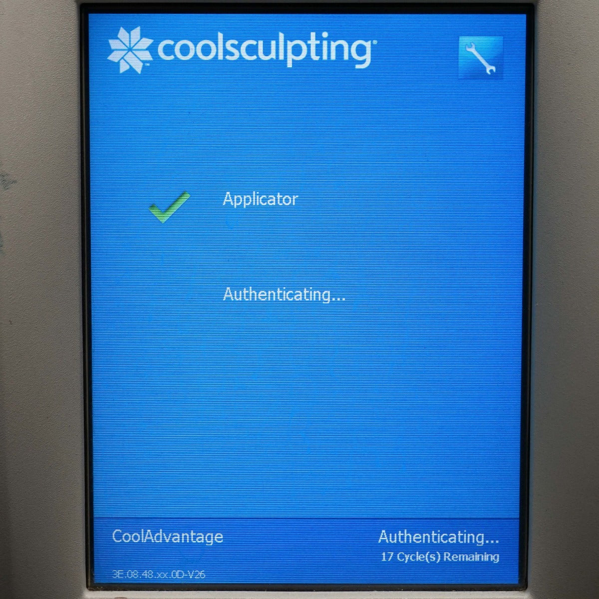 Zeltiq CoolSculpting CoolCard BRZ-CD4-06X-024 Purple Cool Card 17 Cycles Left