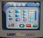 2010 Lumenis LightSheer Duet Laser ET HS 9x9mm 22x35mm Hair Removal Light Sheer