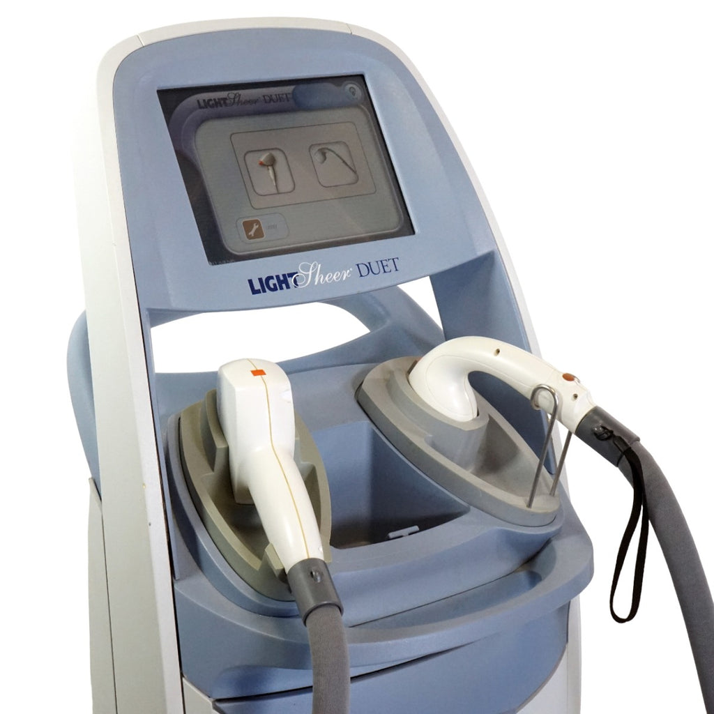 2010 Lumenis LightSheer Duet Laser ET HS 9x9mm 22x35mm Hair Removal Light Sheer