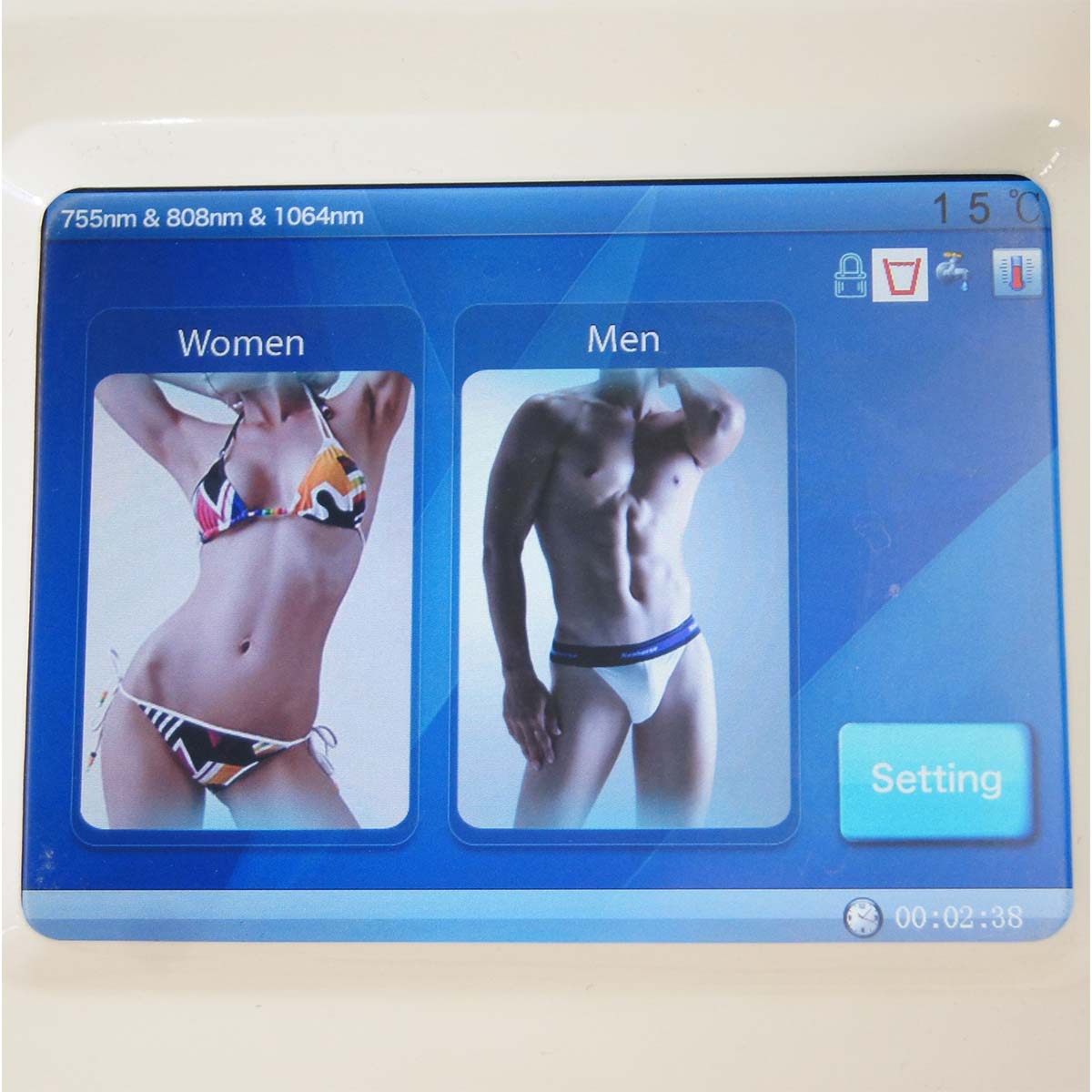 ADSS 755nm 808nm 1064nm Diode Laser Therapy Machine Hair Removal FG2000