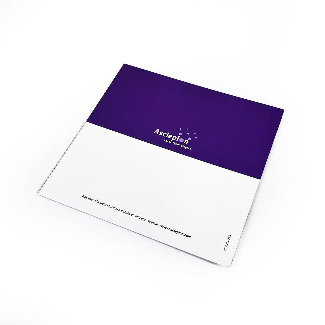 THE ASCLEPION EFFECT Laser Patient Marketing Brochure Vascular Lesions (x50 Pcs)
