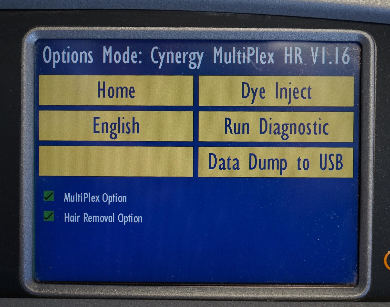 2008 Cynosure Cynergy MPX Laser Nd YAG 585 1064 nm Pulsed Dye Vascular Lesions