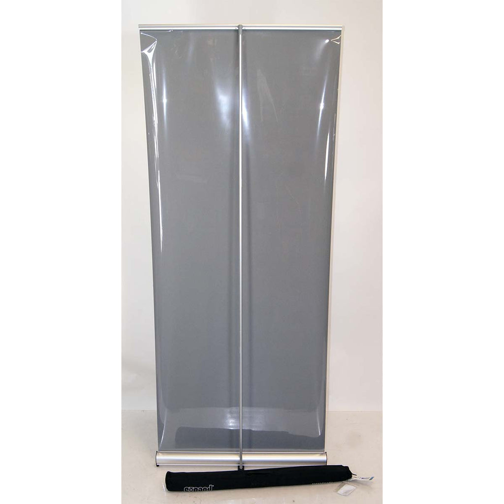BTL 'Because Every Body Matter' Lady Office Marketing Display Banner 34in x 81in
