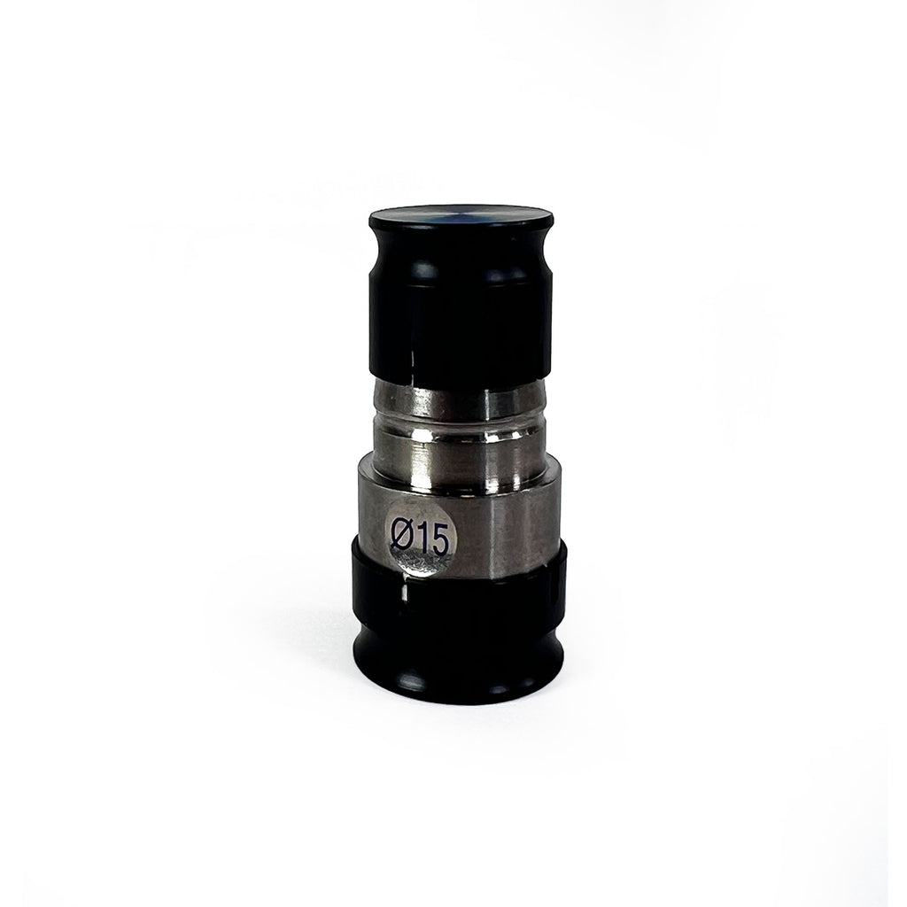Fotona Laser 015 Handpiece Cartridge Optic Glass Round Silver PARTS