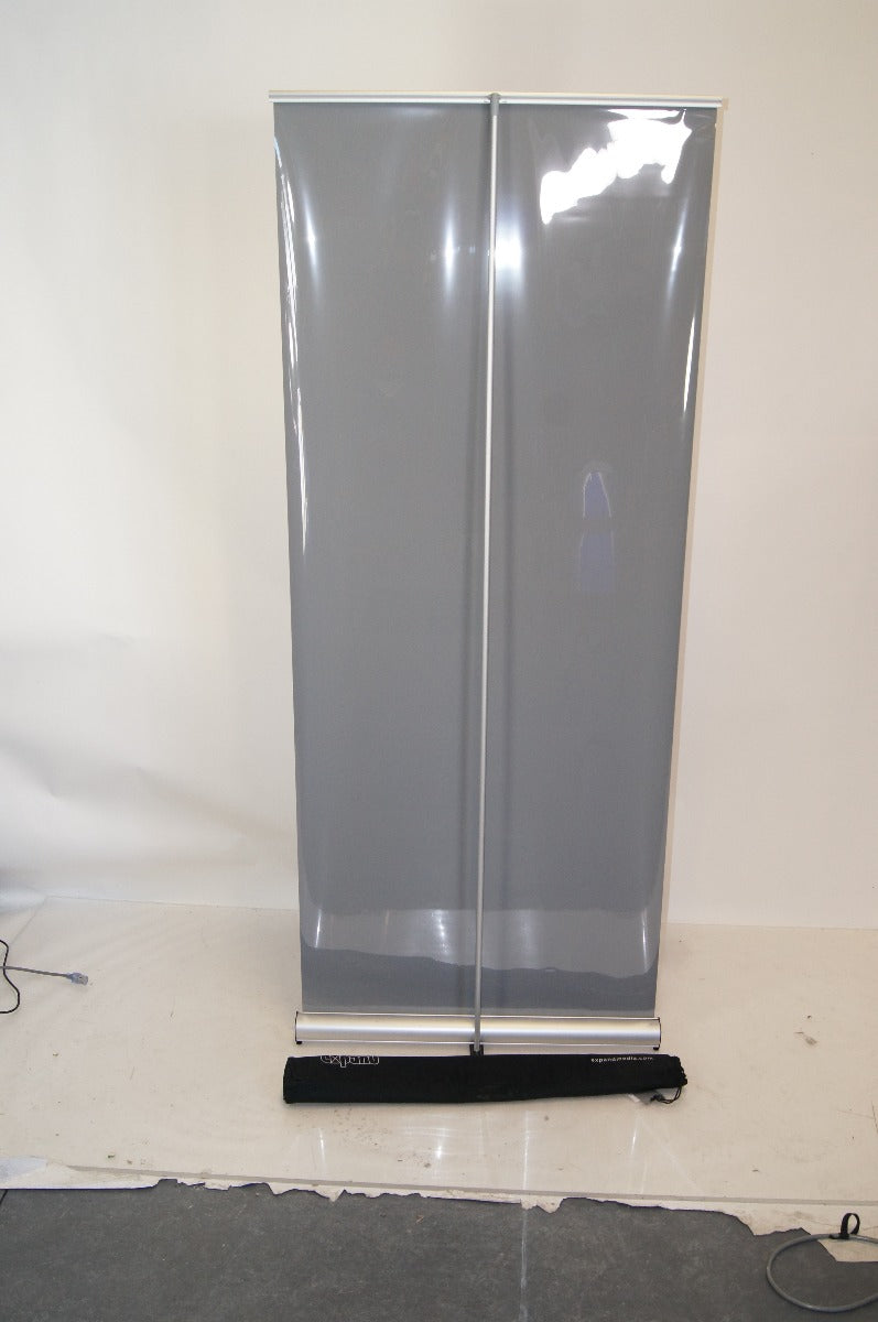 Lutronic Ultra 'Clear, Beautiful Skin' Before/After Marketing Banner 34in x 81in