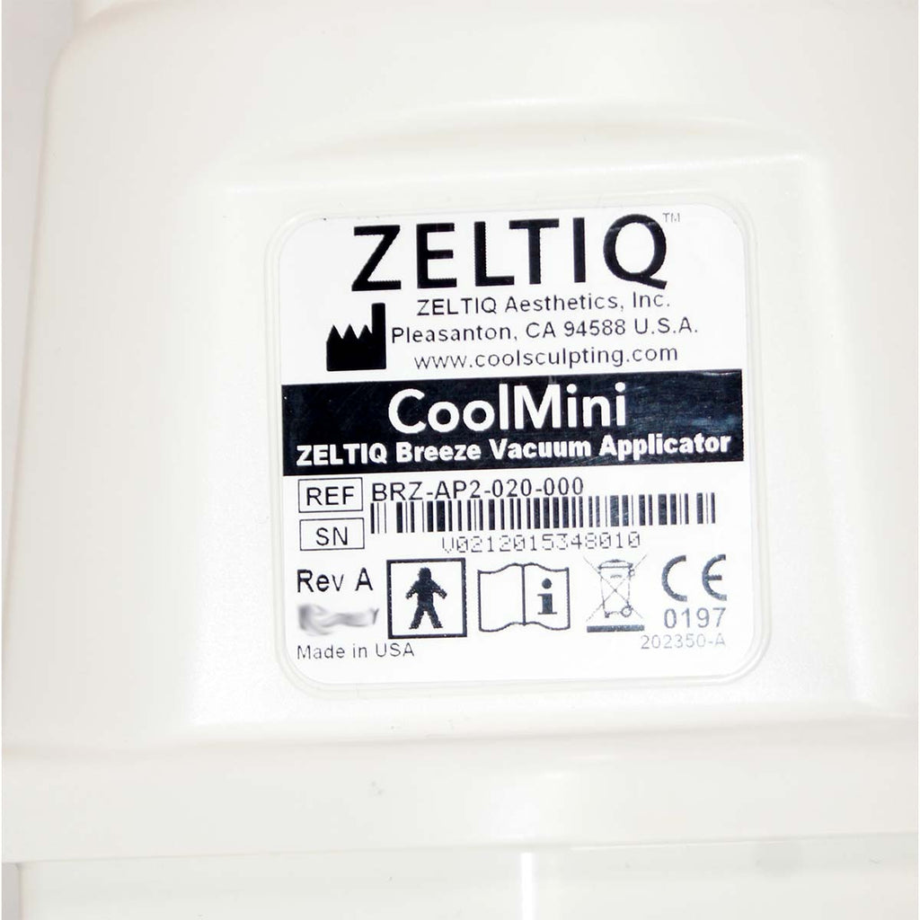 Zeltiq CoolSculpting CoolMini Breeze Vacuum Applicator BRZ-AP2-020-000 Mini Cool