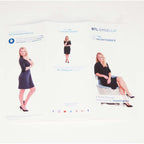 BTL Emsella Say No To Incontinence Office Marketing Info Brochures x57