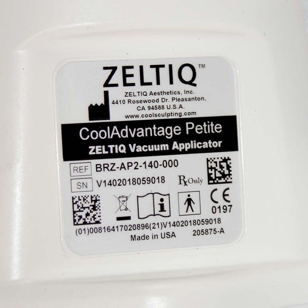 Zeltiq CoolSculpting CoolAdvantage Petite Vacuum Applicator BRZ-AP2-140-000 P