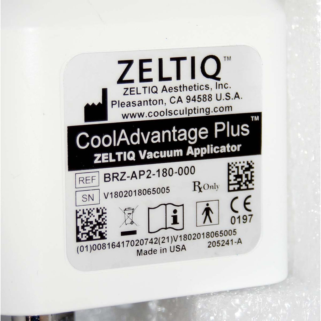 Zeltiq CoolSculpting CoolAdvantage Plus Vacuum Applicator BRZ-AP2-180-000 P