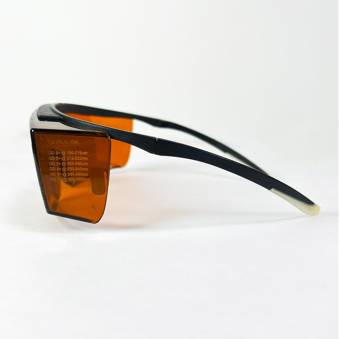 Clarion Laser Orange Safety Eyewear Glasses OD 6+ @ 532 nm Operator Protection