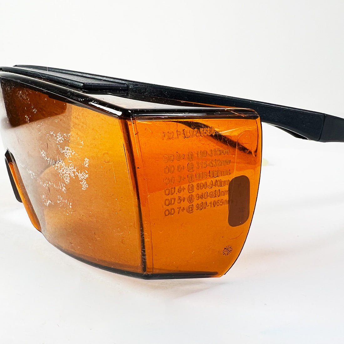 Clarion Laser Orange Safety Eyewear Glasses OD 6+ @ 532 nm Operator Protection