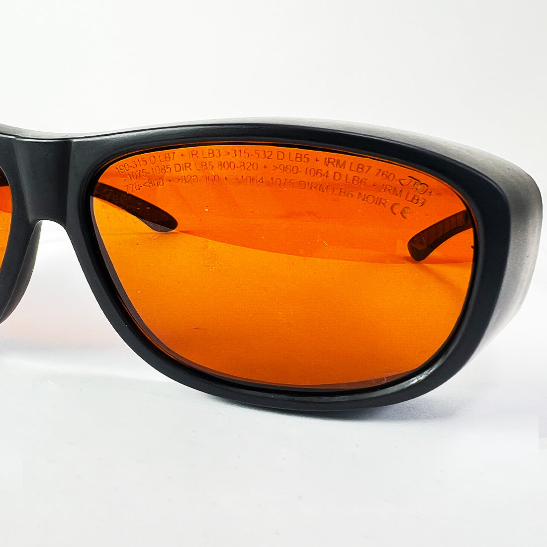 Rohrer Aesthetics Diode Q-Switch Laser Operator Orange Eyewear Safety Glasses