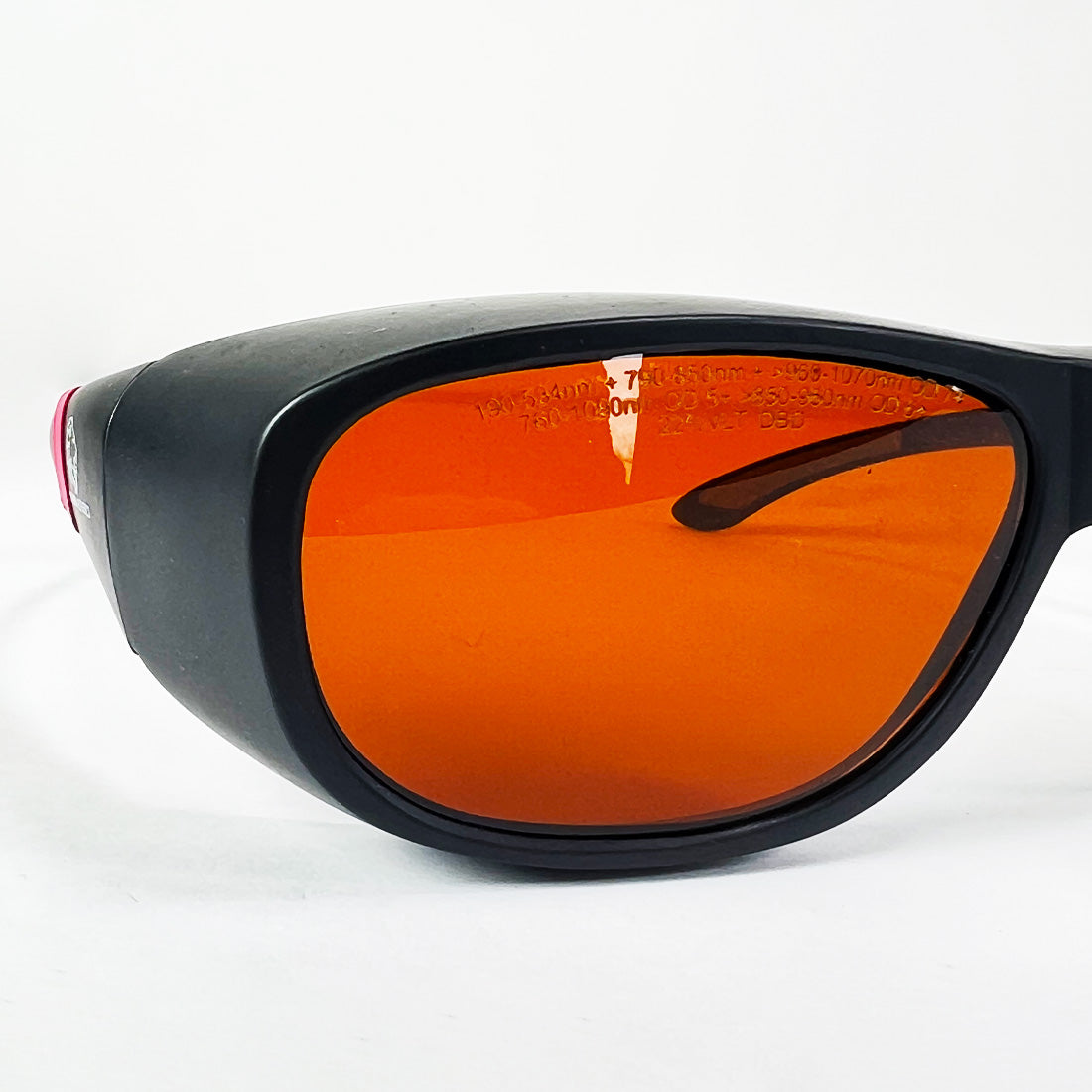 Rohrer Aesthetics Diode Q-Switch Laser Operator Orange Eyewear Safety Glasses