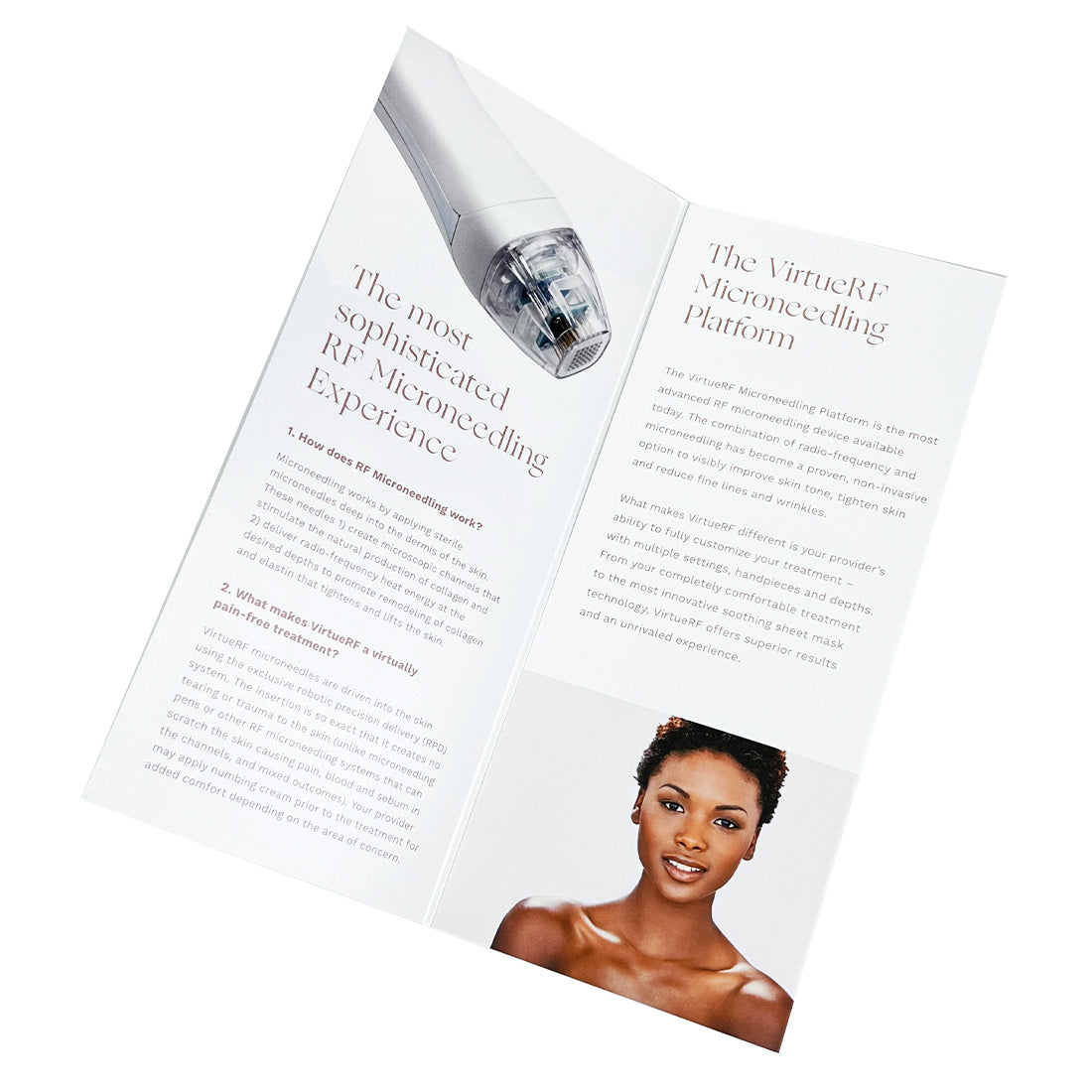 VirtueRF Beautiful Skin Is Your Virtue Brochure ShenB RF Rev VR2005-003 30-Pack