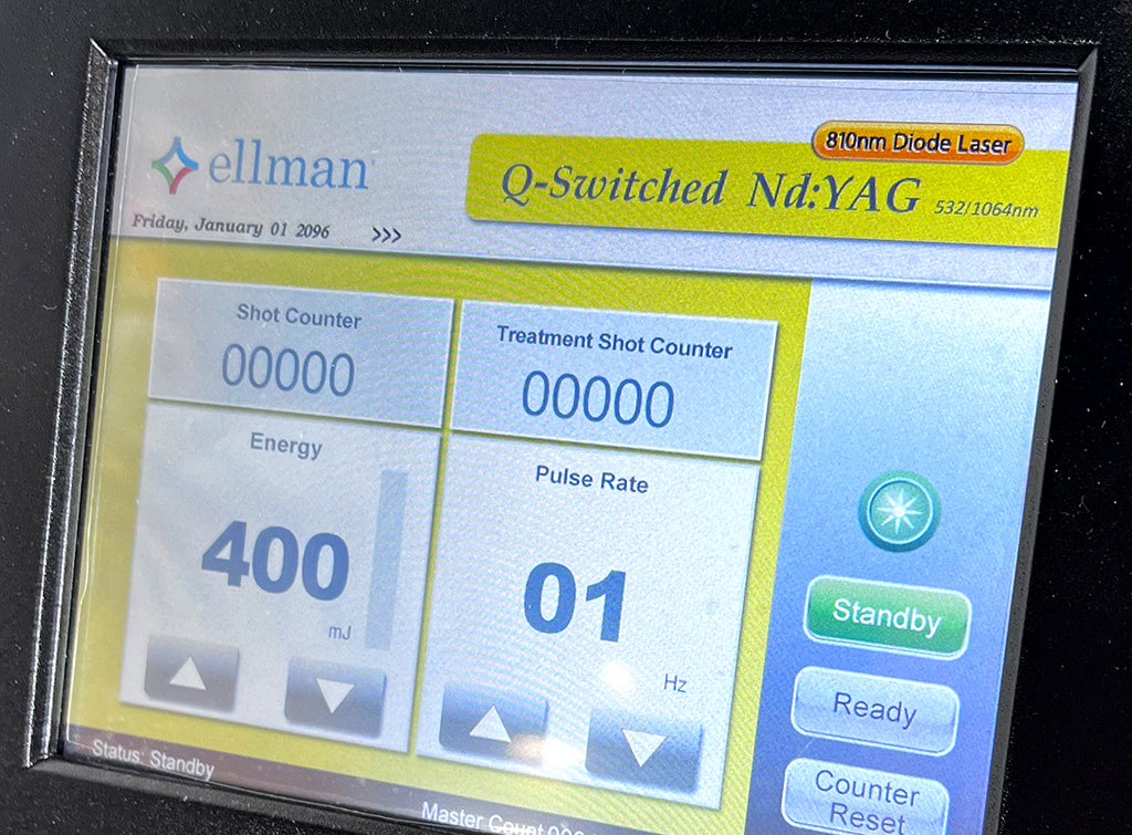 2014 Ellman Sandstone Medley Acne Vascular Skin Rejuvenation Laser NEW 0 SHOTS!