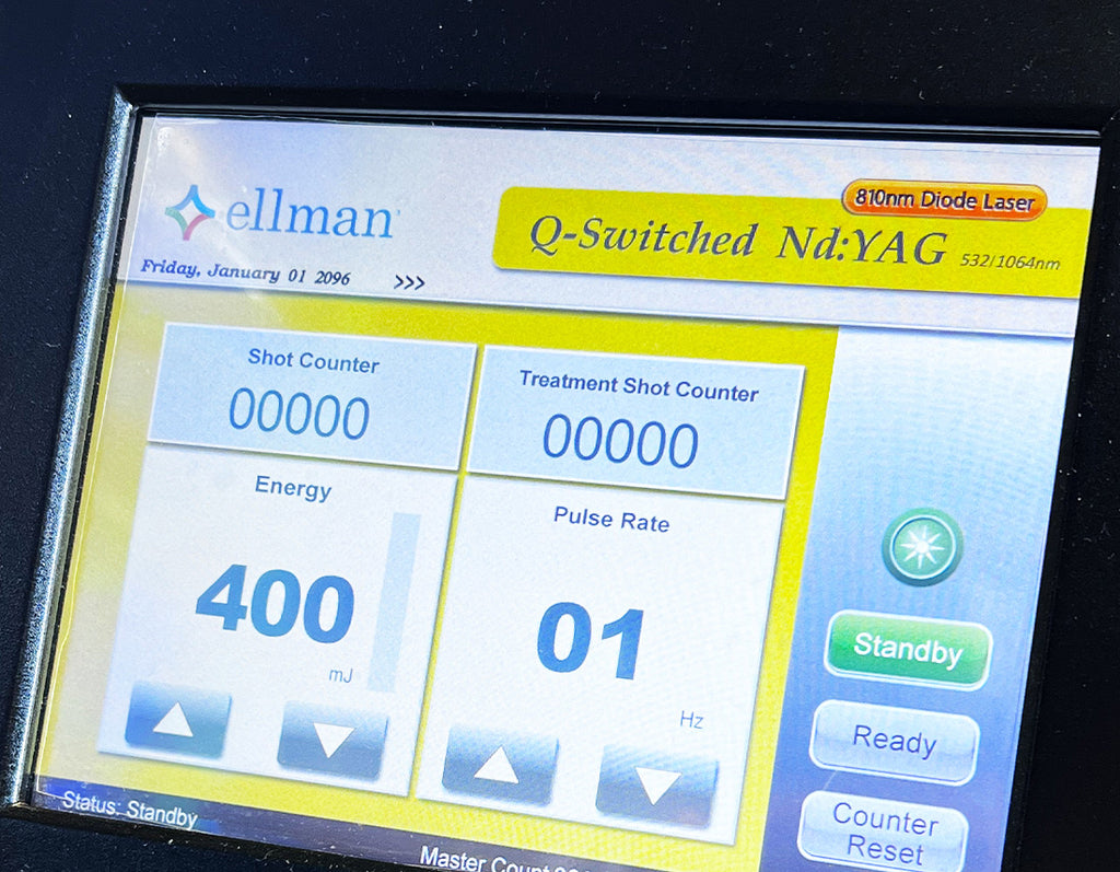 2015 Ellman Sandstone Medley Vascular Skin Rejuvenation Lesion Laser NEW 0 SHOTS