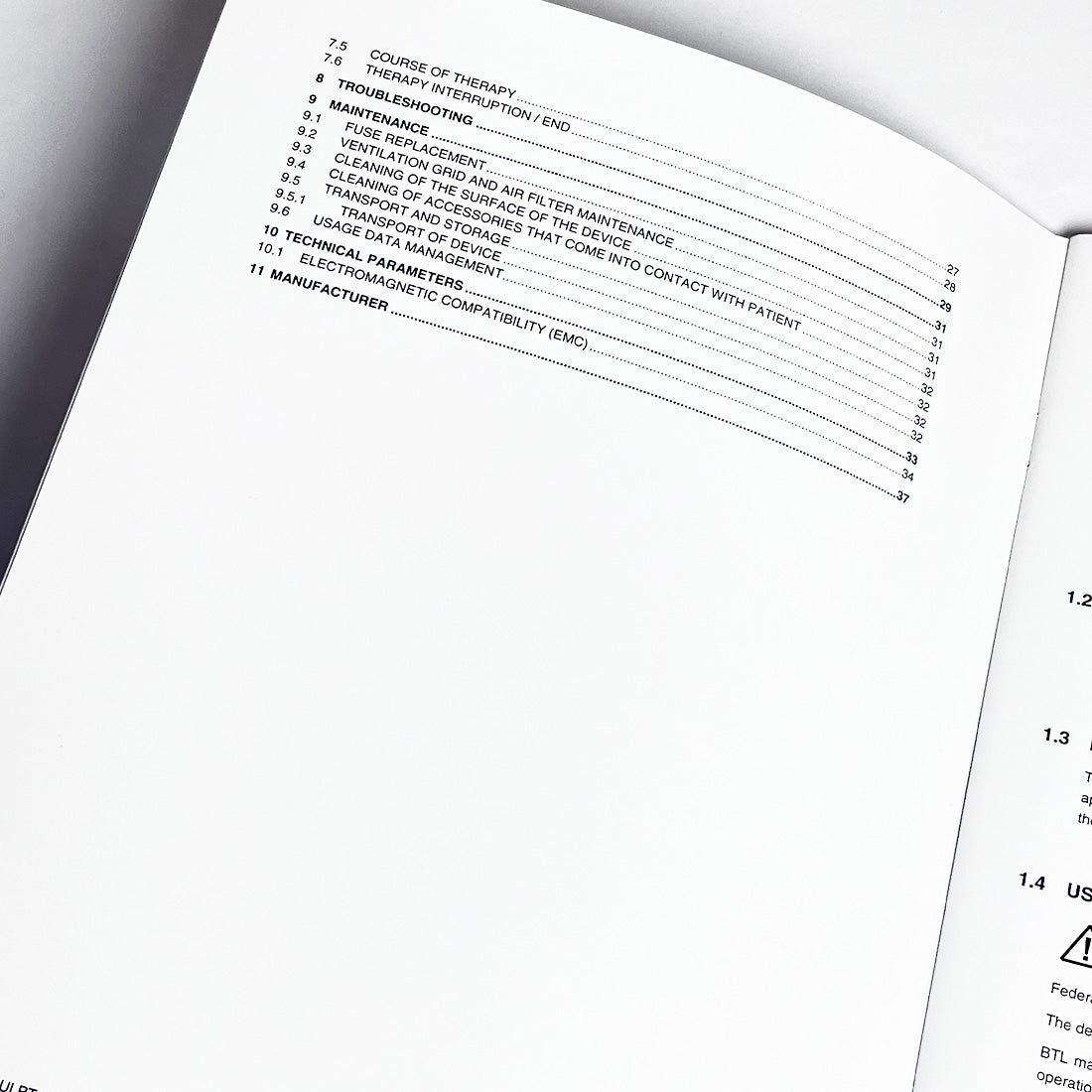 BTL Emsculpt NEO Operator Manual Operation User Guidelines Therapy Parameters