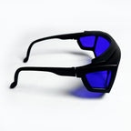 Laser Operator Safety Glasses Purple Tint 190-400nm OD5+ 585-595nm OD6.5+