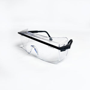 Operator Safety Glasses Eyewear 308 nm @ OD7 Clear Lens Uvex Black Frame