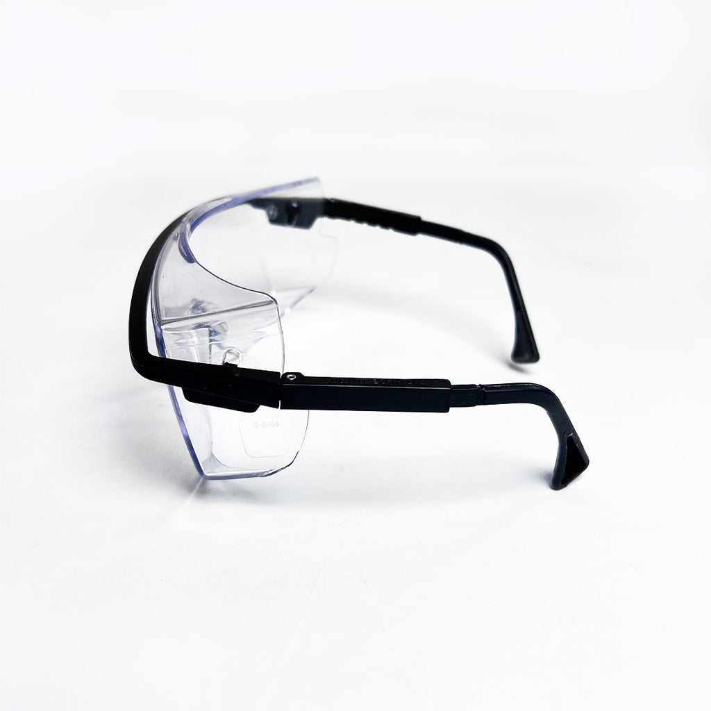 Operator Safety Glasses Eyewear 308 nm @ OD7 Clear Lens Uvex Black Frame