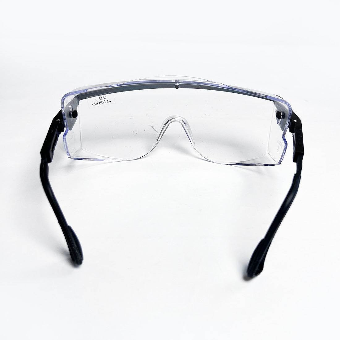 Operator Safety Glasses Eyewear 308 nm @ OD7 Clear Lens Uvex Black Frame