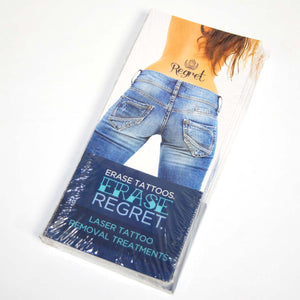 Ellman Medley Erase Tattoos Erase Regret Tattoo Removal Pamphlet CC14023A 25pk