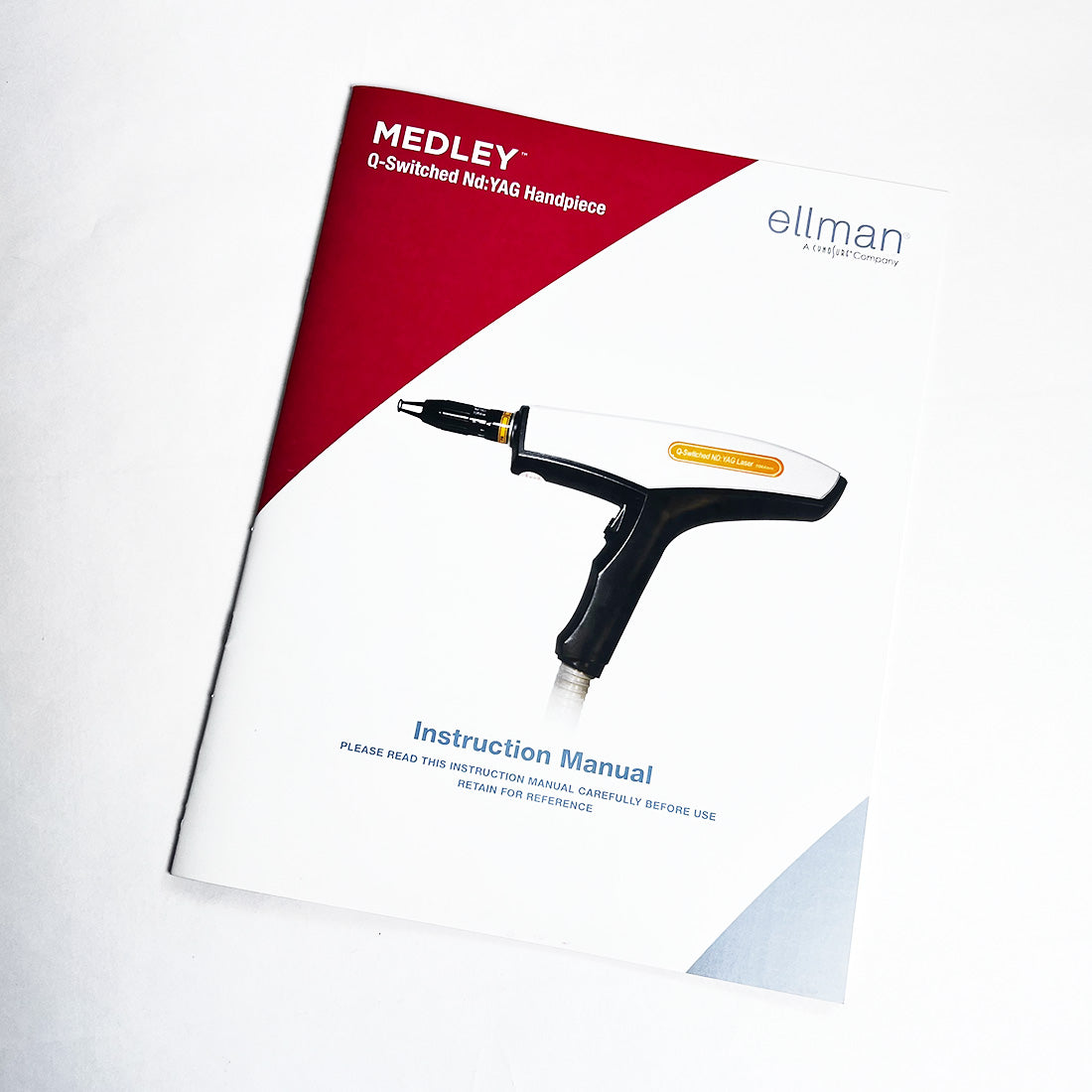 Ellman Sandstone Medley Laser Q-Switched Nd YAG Handpiece Instruction Manual