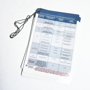 Ellman Sandstone Medley Laser Parameter Settings 810 Diode Q-Switched Nd YAG CO2