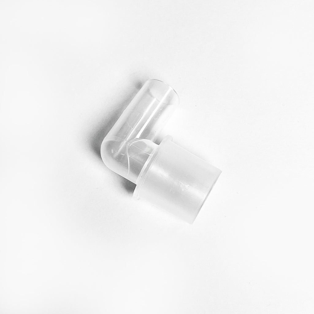 Plastic L-Shaped 90 Degree Elbows 1/2"x5/8" ID 9/16"x7/8" OD Smooth