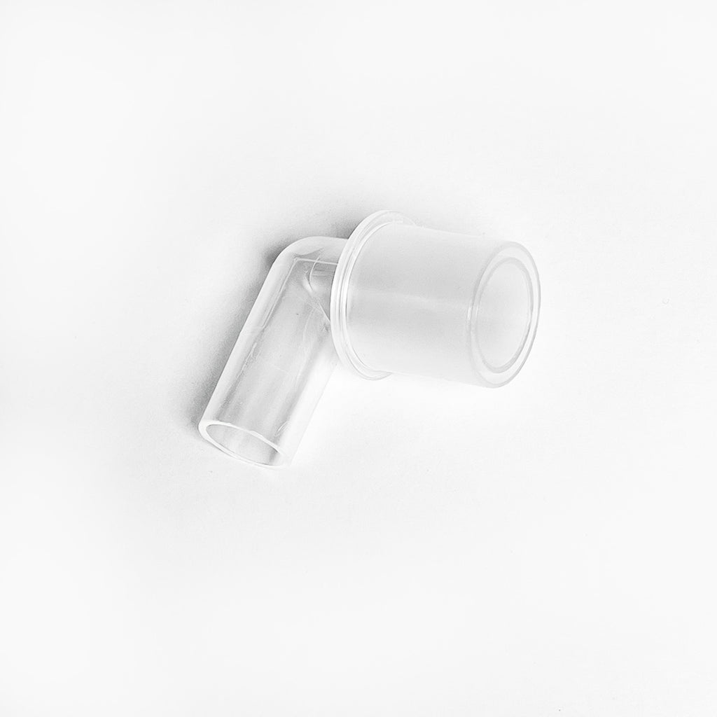 Plastic L-Shaped 90 Degree Elbows 1/2"x5/8" ID 9/16"x7/8" OD Smooth
