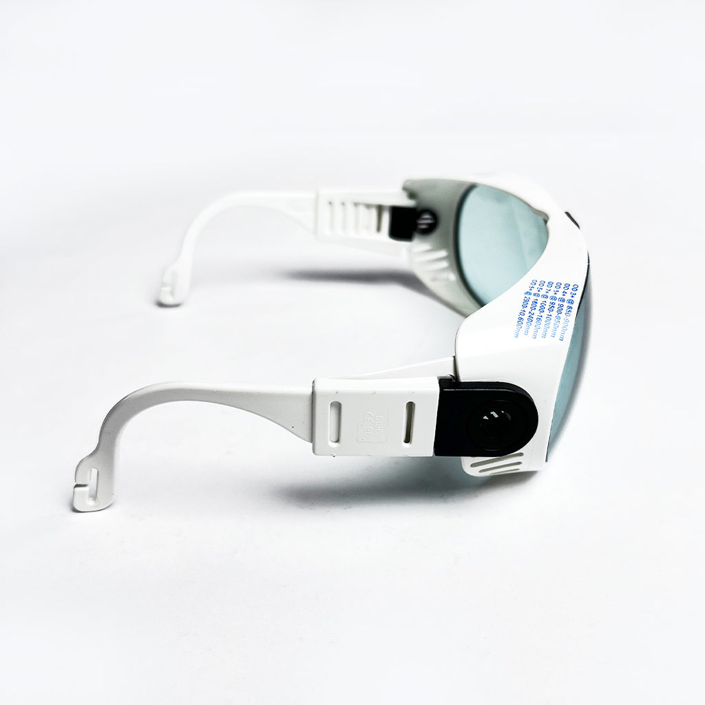 Trinity Laser Operator Safety White Glasses OD3+ @ 850-900nm OD5+ @ 2900-10600