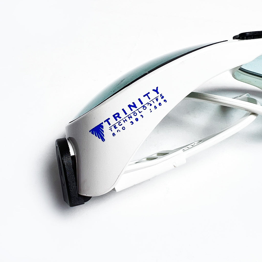 Trinity Laser Operator Safety White Glasses OD3+ @ 850-900nm OD5+ @ 2900-10600