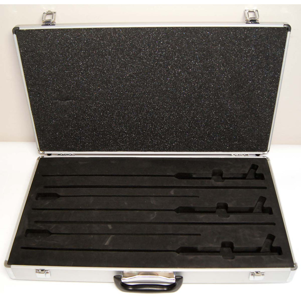 Alma Lasers Cannula Hardshell Case Holds 5 Long Cannulas within Die Cut Inserts