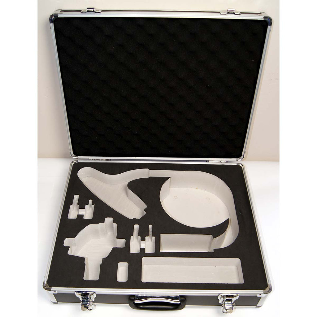 Hardshell Handpiece Case Holds Laser Hand Piece w/ Attachments Die Cut Inserts