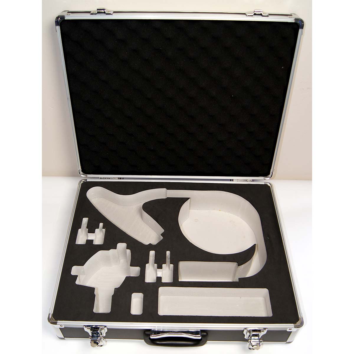 Hardshell Handpiece Case Holds Laser Hand Piece w/ Attachments Die Cut Inserts