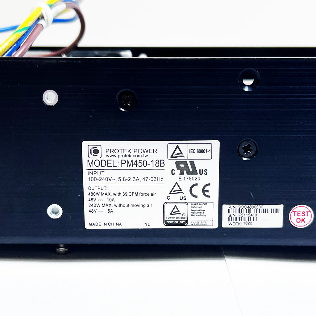 Syneron Candela CO2RE Laser PROTEK POWER SUPPLY PM450-18B 9OC4800300 PARTS UNIT