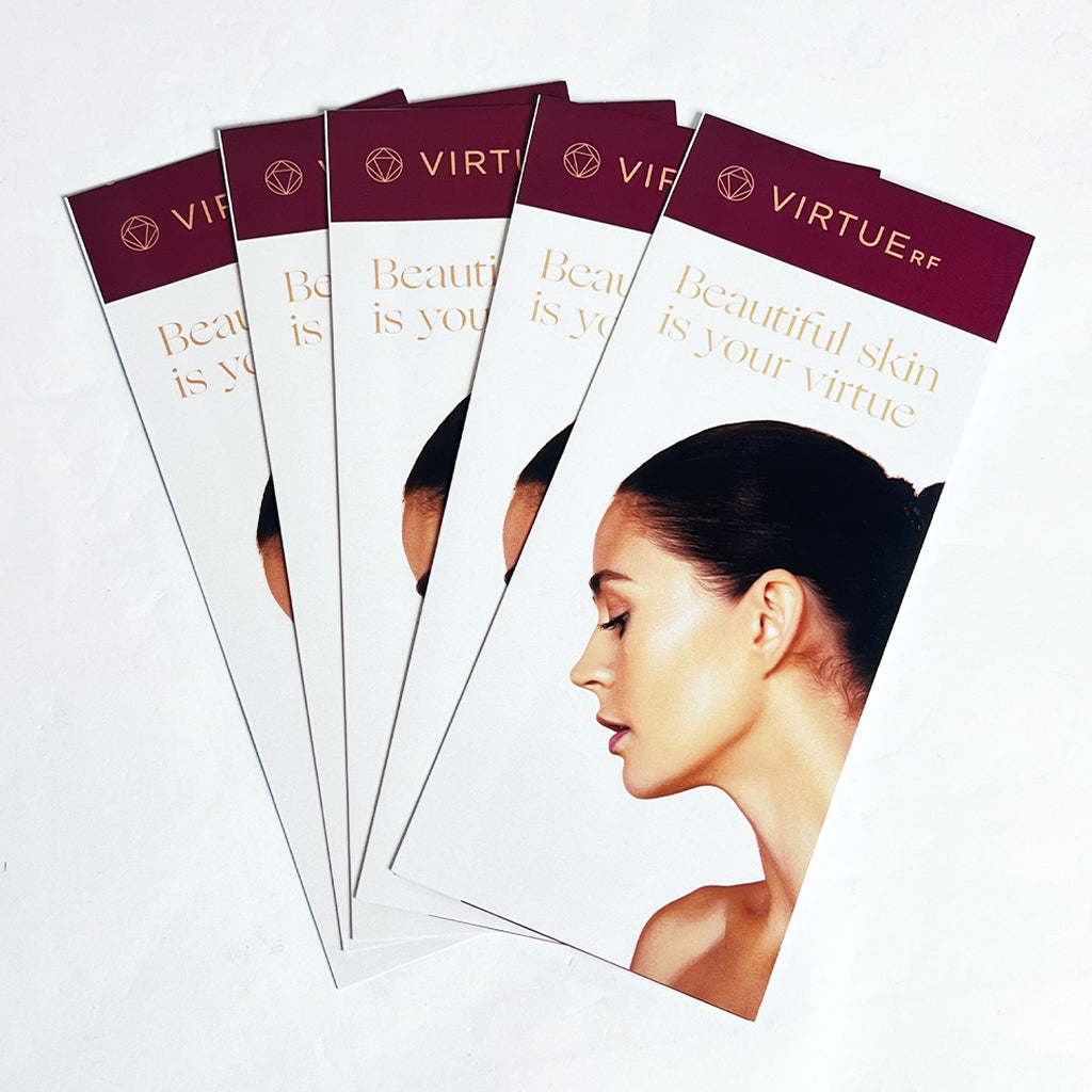 VirtueRF Beautiful Skin Is Your Virtue Brochure ShenB RF Rev VR2005-003 x5 Pcs