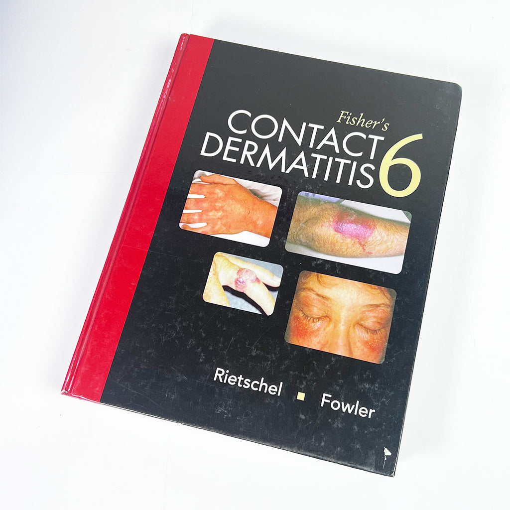 Fisher's Contact Dermatitis 6 - 6th Edition Hardcover TextBook 1-55009-378-9