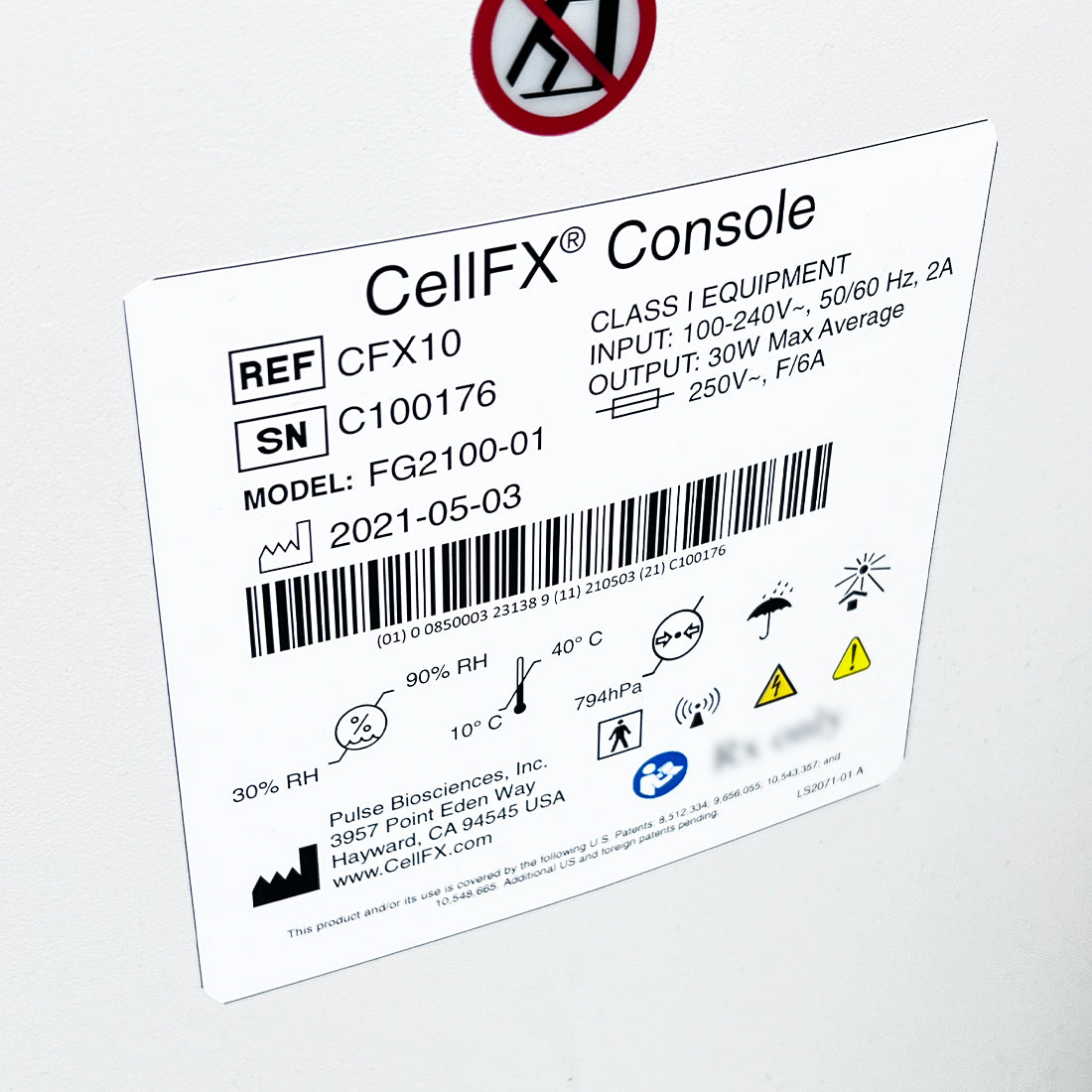 2021 CellFX Console CFX10 Skin Resurface Treatment Benign Lesions Warts Ablation