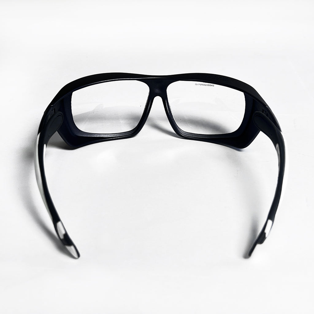 Ellman Univet ERB CO2 Laser Safety Glasses PPE Black w Clear Lens OD5 @ 10600nm