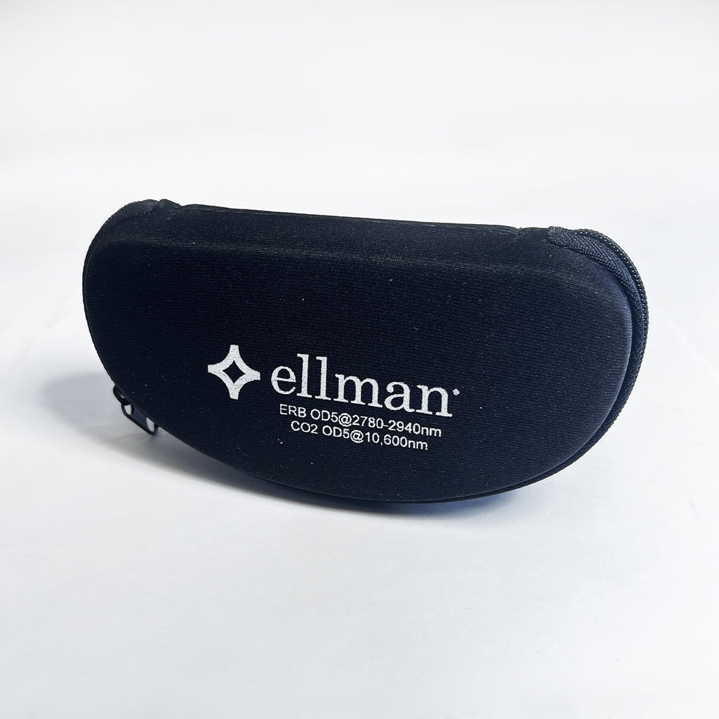 Ellman Univet ERB CO2 Laser Safety Glasses PPE Black w Clear Lens OD5 @ 10600nm