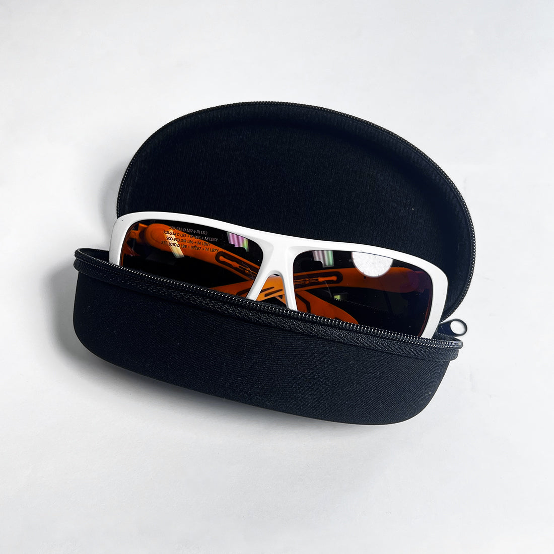 Ellman Univet KTP YAG Laser Safety Glasses PPE Orange Lens OD5 532/1064nm White
