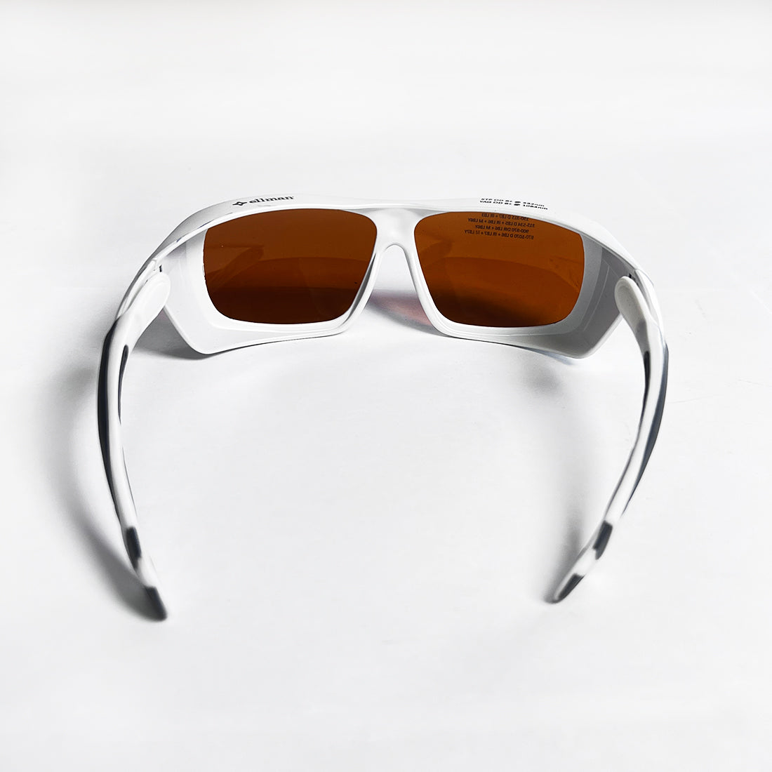 Ellman Univet KTP YAG Laser Safety Glasses PPE Orange Lens OD5 532/1064nm White