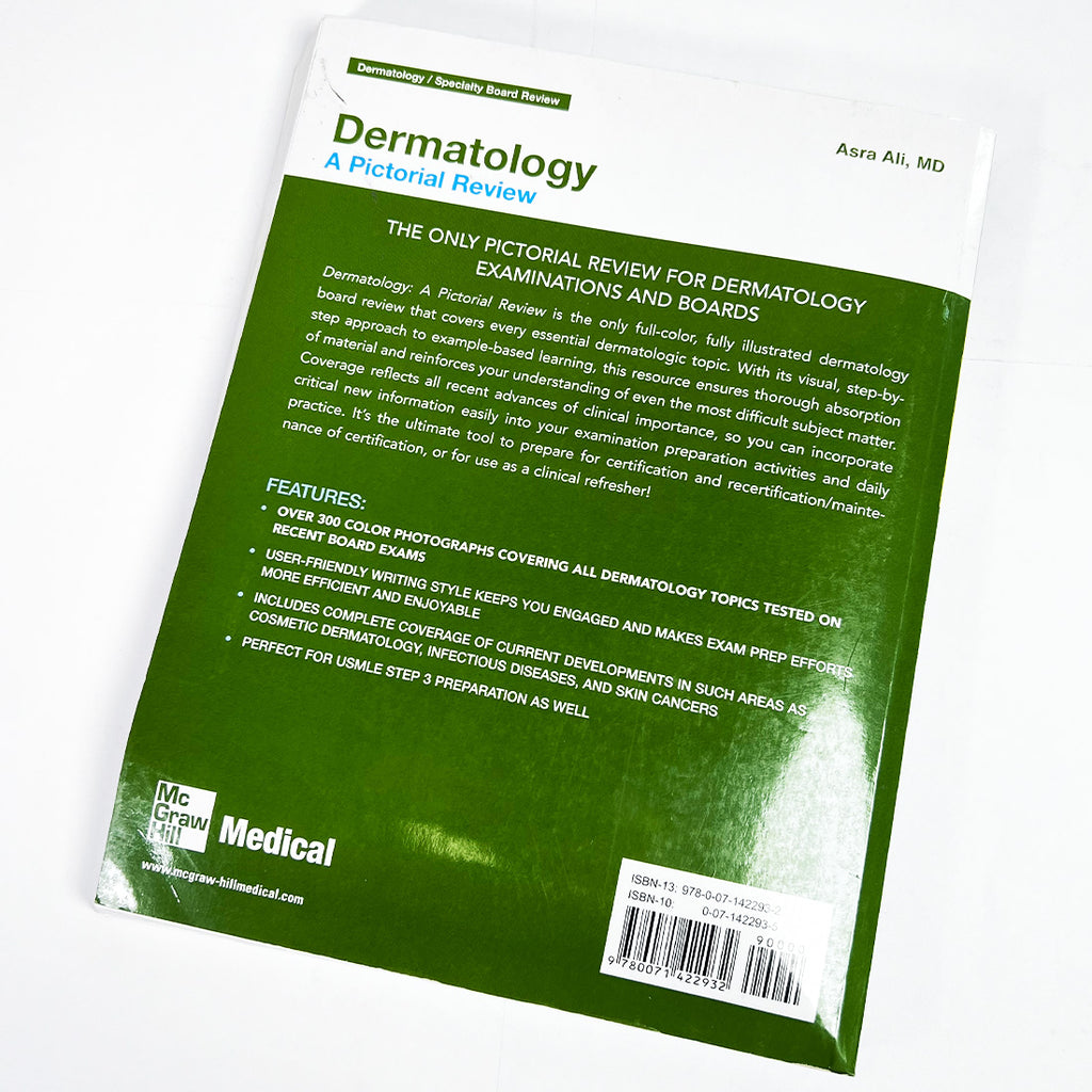 Dermatology: A Pictorial Review 1st Edition Paperback TextBook 0071422935