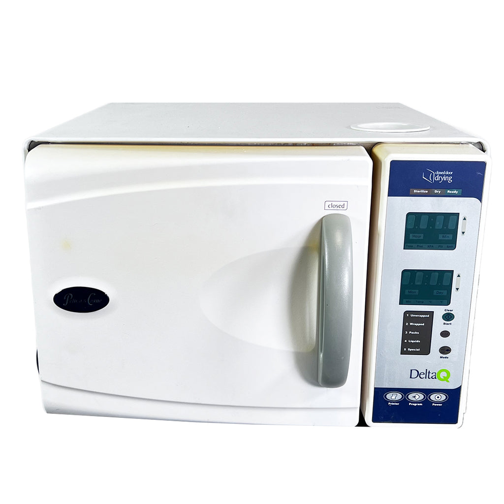2008 Pelton and Crane Delta Q 8 AutoClave Sterilizer 115V 8.25in x 15in Chamber