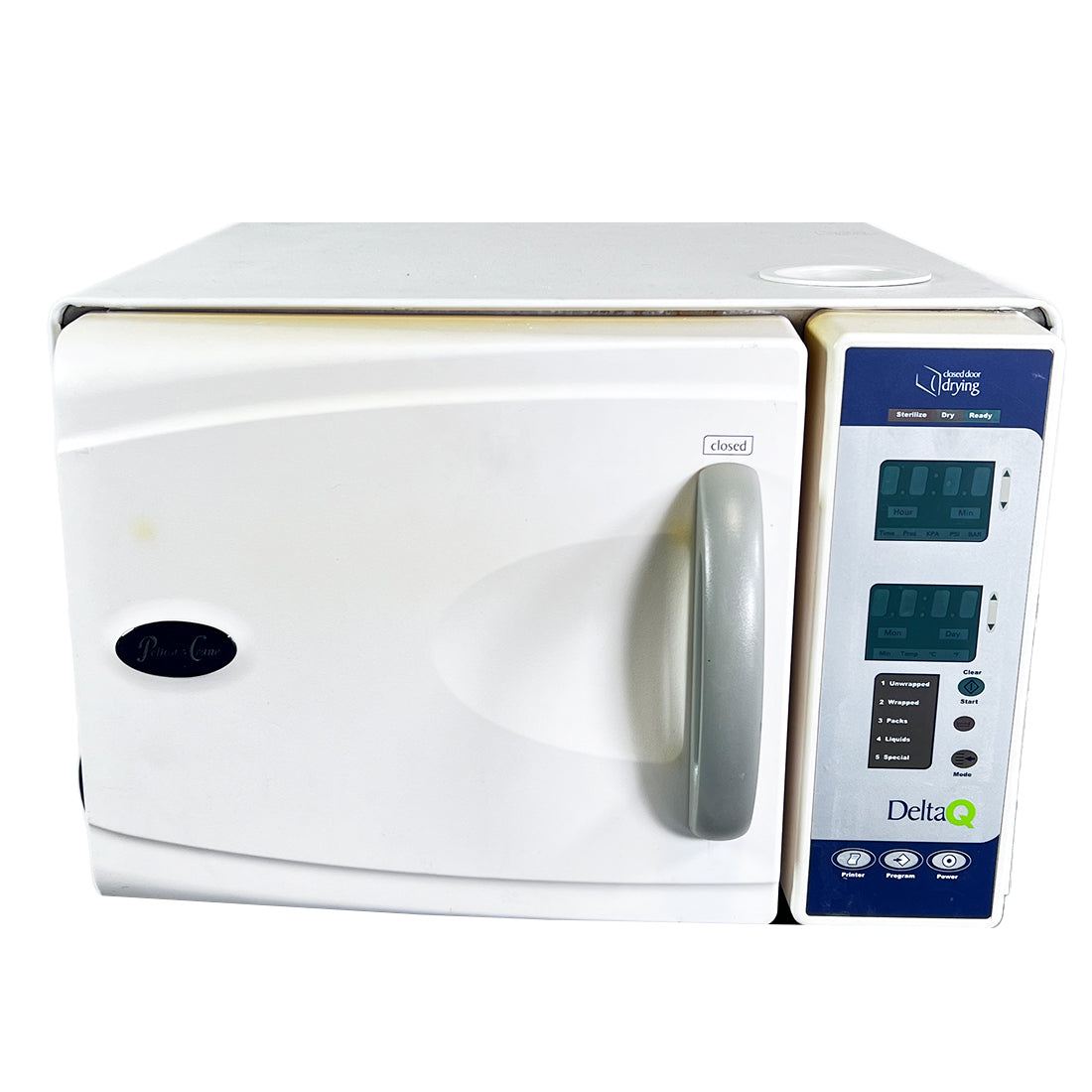 2008 Pelton and Crane Delta Q 8 AutoClave Sterilizer 115V 8.25in x 15in Chamber