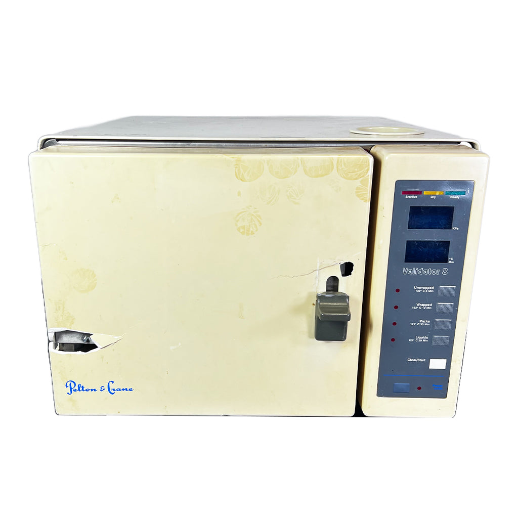 Pelton Crane Validator 8 Plus AutoClave Sterilizer 8.25in x 15in Chamber Parts