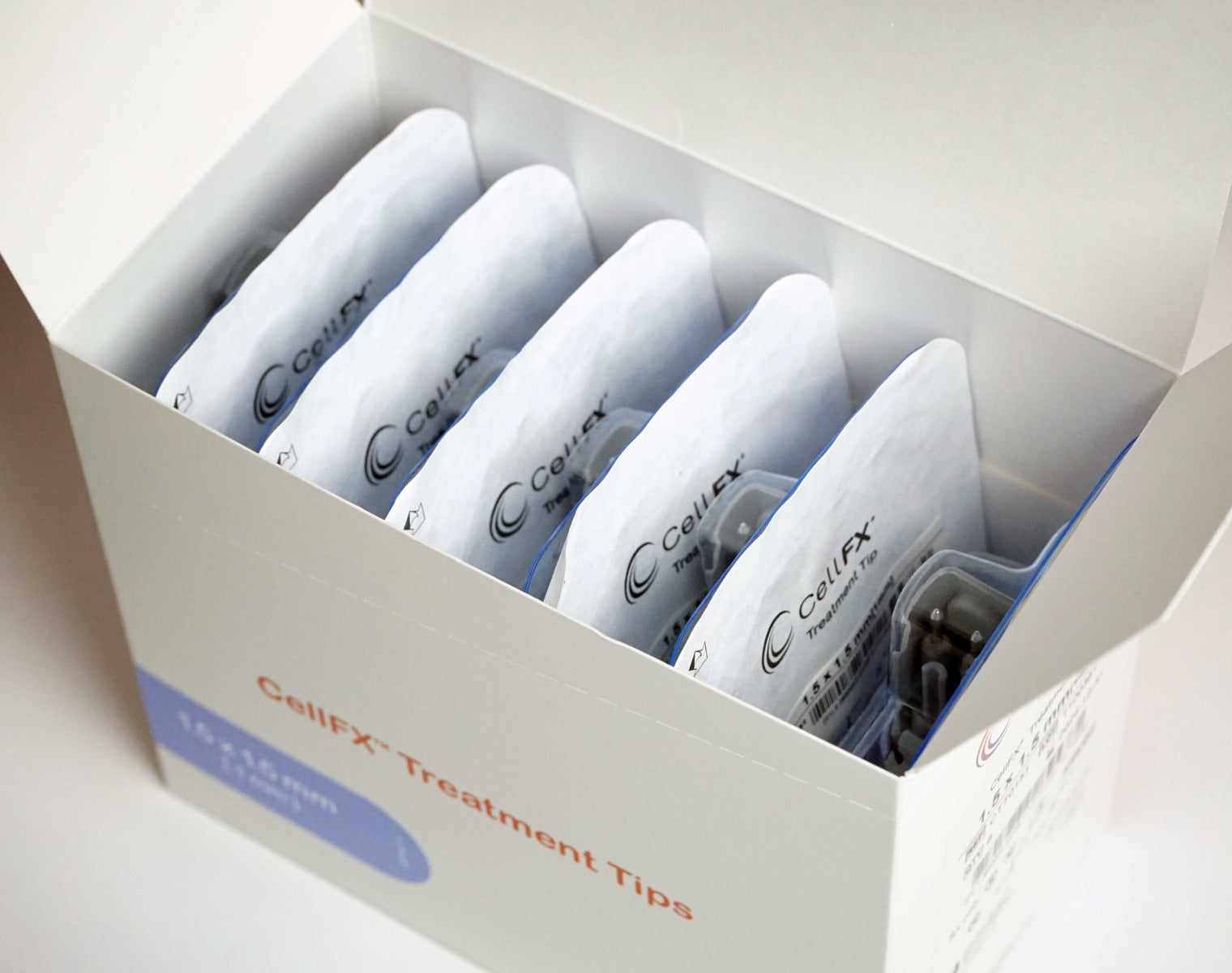 Pulse Biosciences CellFX 1.5x1.5mm Handpiece Treatment Tips CTT0151 Exp8/24 x6pc